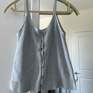 Abercrombie Blue Knit Tank